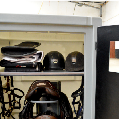 Armoire de Rangement pour Sellerie d’Équitation JFC